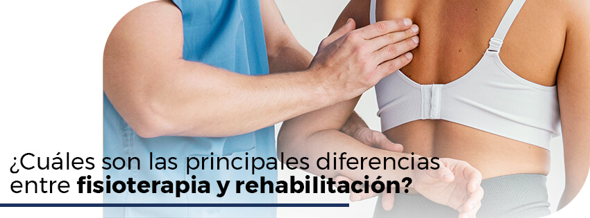 diferencias fisioterapia rehabilitacion